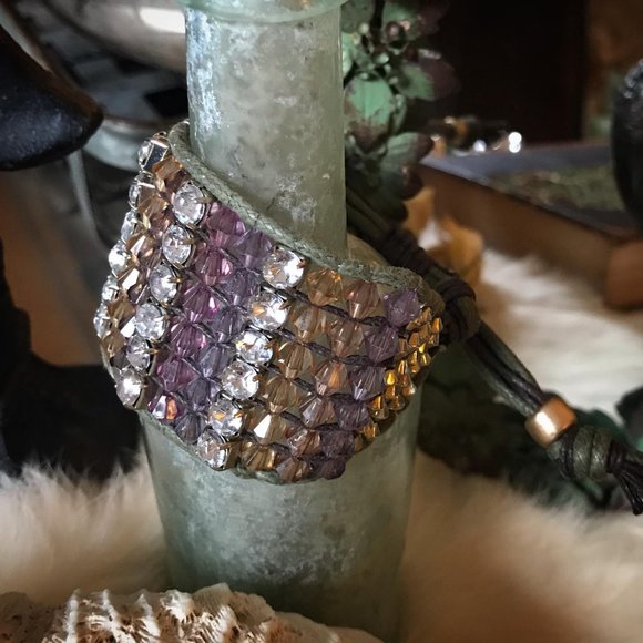 Six Layer Beautiful Statement Bracelet - Picture 2 of 3